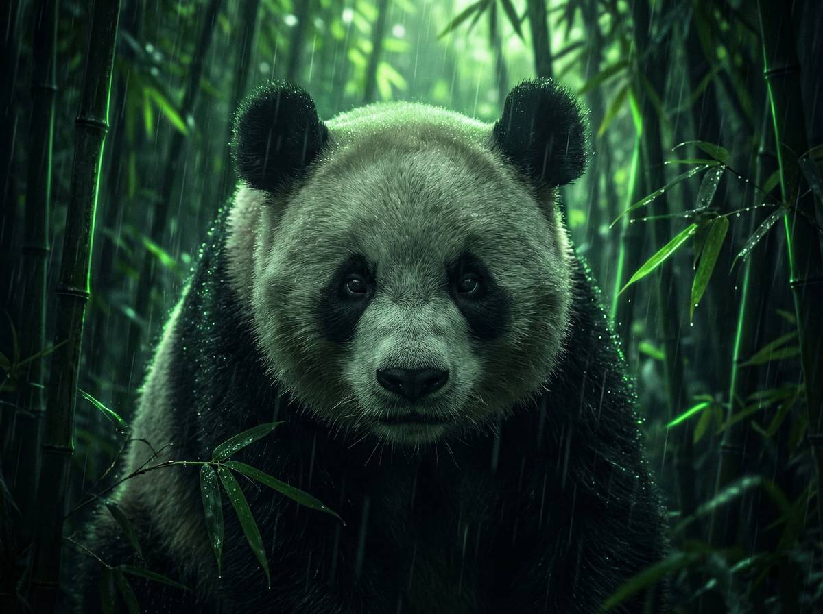 黑料精选视频-熊猫竹林漫步
