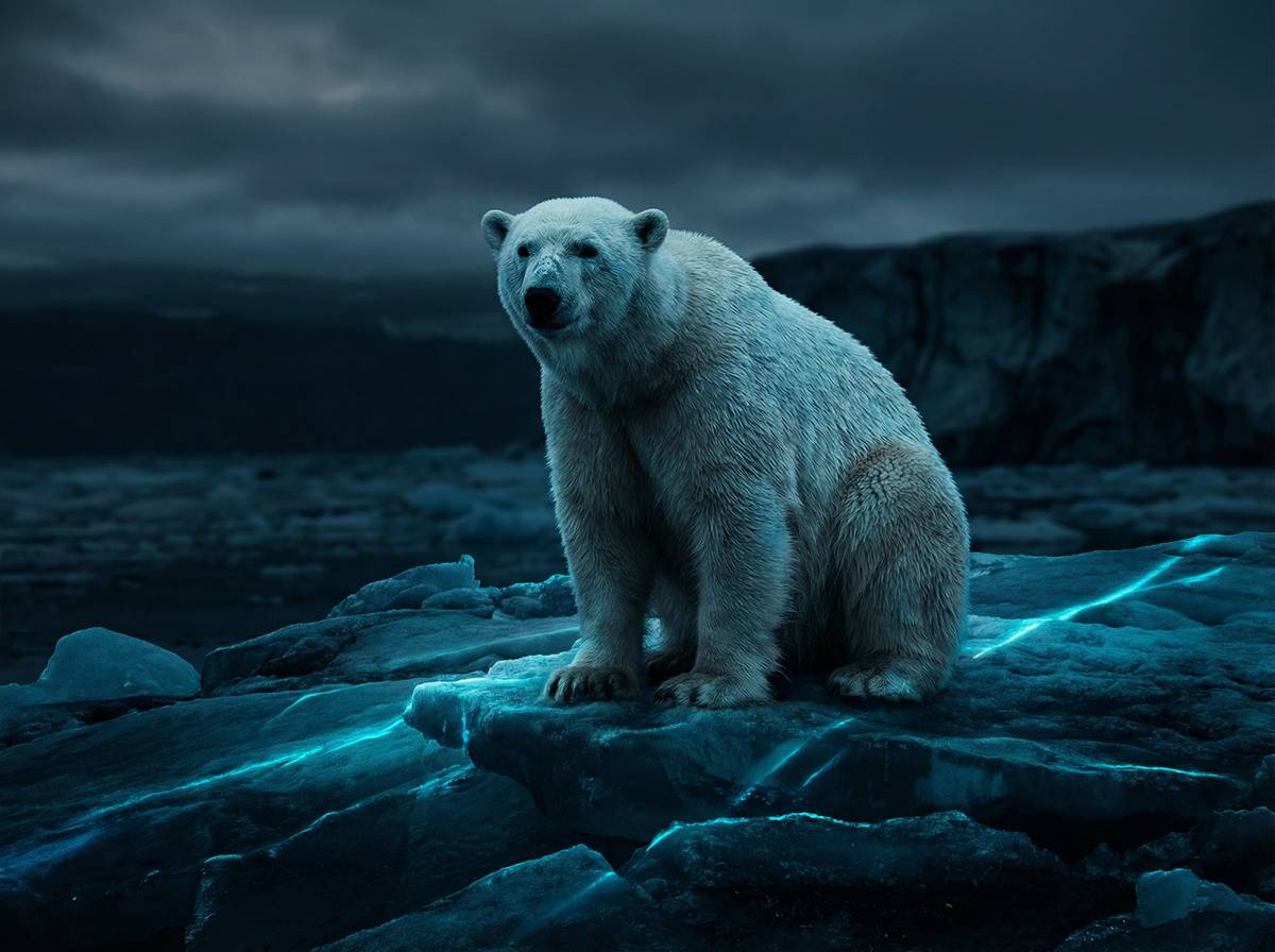 黑料茄子视频-北极熊冰原探险